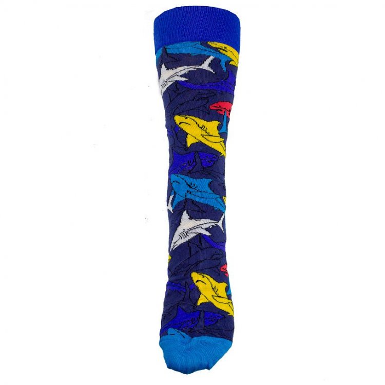 LB Носки (синий с акулами)