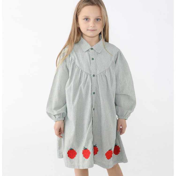 Платье (зеленый) 110759 Tinycottons AW23-185-M39 