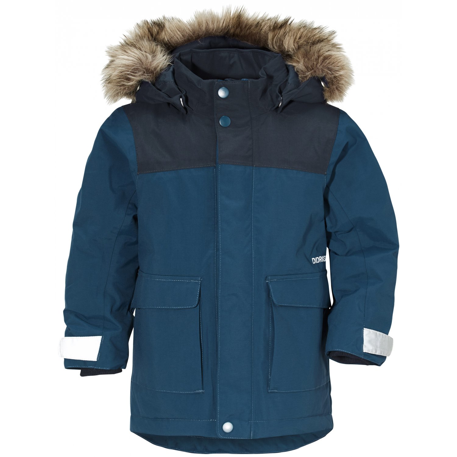 Куртка KURE PARKA (синий ураган) Didriksons 502679 343 для мальчиков:  купить в Москве куртка зима Didriksons