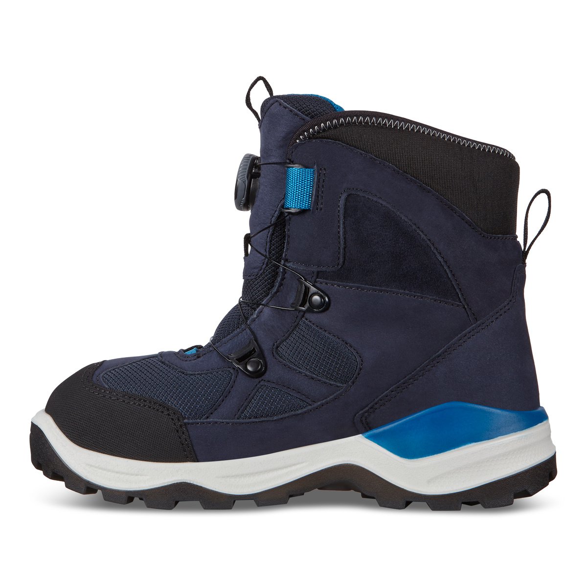 Ботинки Ecco SNOW MOUNTAIN с BOA (синий) 93037 710292 51237 купить в Москвена Диномама.ру
