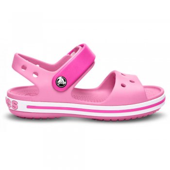 Фото 2 Сандалии Crocs Crocband Sandal Kids (розовый) 17501 Crocs 12856-604