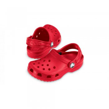 Фото 3 Сабо Kids Classic Cayman (красный) 15747 Crocs 10006-610