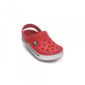 Сабо Crocband II.5 Clog Kids (красный с синей полосой) 22920 Crocs 12837-639 