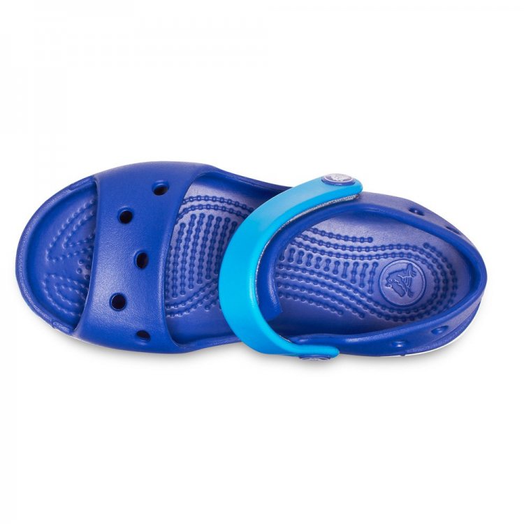 Фото 2 Сандалии Crocs Crocband Sandal Kids (синий с голубым) 46725 Crocs 12856-4BX