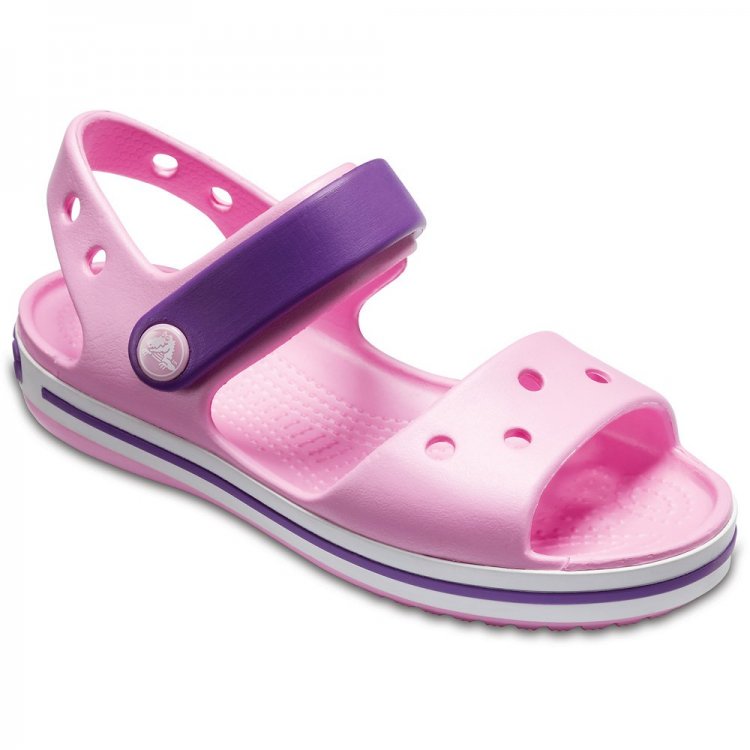 Crocs Сандалии Crocband Sandal Kids (розовый)