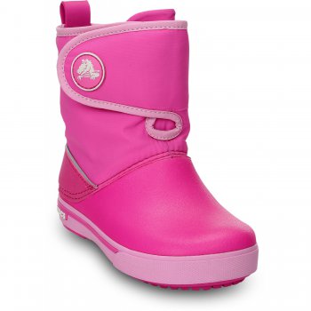 Сапожки с липучкой Crocband Gust Boot (розовый) 37465 Crocs 12905 6L4 