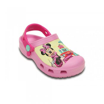 CC Minnie Jet Set Clog (розовый с микки маусом) 23116 Crocs 15857-6I2 