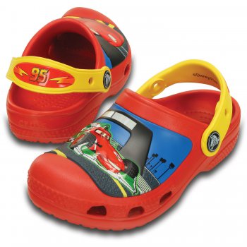 Фото 4 Сабо CC McQueen and Francesco Clog (красный) 31897 Crocs 200920-8B9