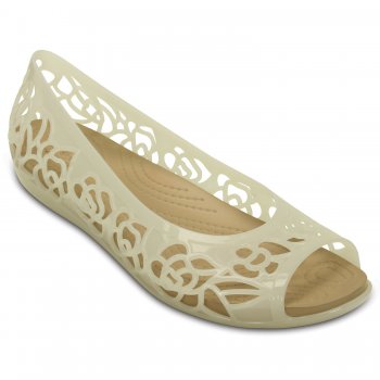 Балетки Isadella Jelly Flat W (бежевый) 31594 Crocs 203285-159 