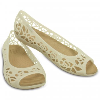 Фото 4 Балетки Isadella Jelly Flat W (бежевый) 31594 Crocs 203285-159