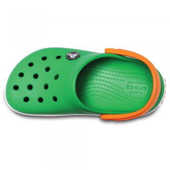 Фото 3 Сабо Crocs Crocband Clog (зеленый) 46686 Crocs 204537-3R4