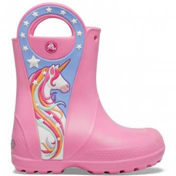 Фото 2 Сапоги Unicorn Boot (розовый) 51677 Crocs 206175-669