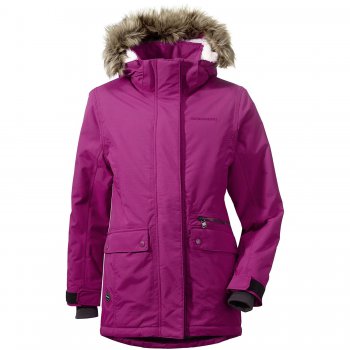 Куртка Didriksons для девушки Zoe Parka (сиреневый) 35537 Didriksons 501037 195 