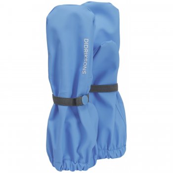 Didriksons Варежки прорезиненные Glove (голубой бриз)