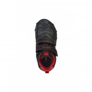 Фото 6 Ботинки Buller (черный с красным) 49393 Geox J949WE C0260