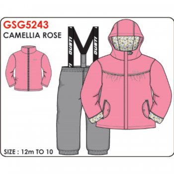 Фото 3 Комплект Gusti 3 в 1 Gusti Boutique (розовый)  31049 Gusti GSG 5243 CAMELLIA ROSE
