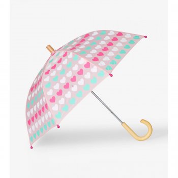 Зонт (розовый с сердцами) 51267 Hatley S20LHK021 