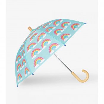 Зонт (голубой с радугой) 51268 Hatley S20MRK021 