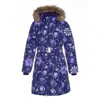 Пальто Huppa Yacaranda (фиолетовый со снежинкой) 49863 Huppa 12030030 94273 