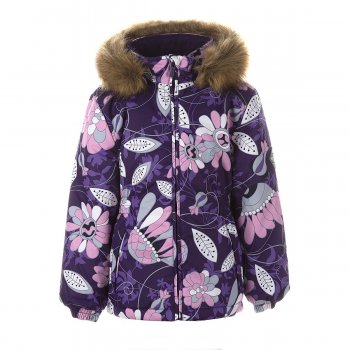 Куртка Huppa Marii (фиолетовый с цветами) 57064 Huppa 17830030 04053 
