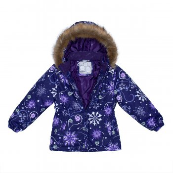 Фото 4 Куртка Huppa Marll (фиолетовый со снежинками) 49850 Huppa 17830030 94273