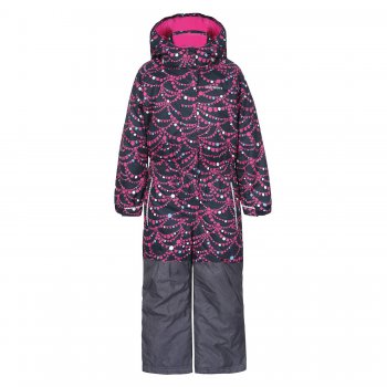 Комбинезон Icepeak JASMIN JD (темно-серый с розовым принтом) 36335 Icepeak 6 52150 502 390 