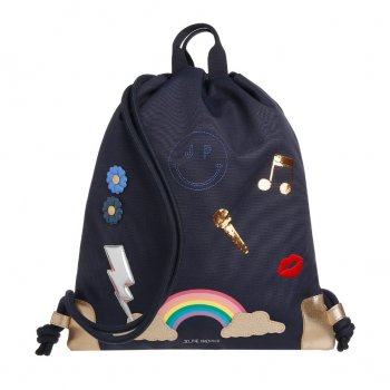 Jeune Premier Сумка City Bag Lady Gadget Blue (темно-синий с принтом)