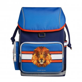 Рюкзак Jeune Premier Backpack Ergo Maxx Lion Head (синий с головой льва) 51818 Jeune Premier ERX 20118 