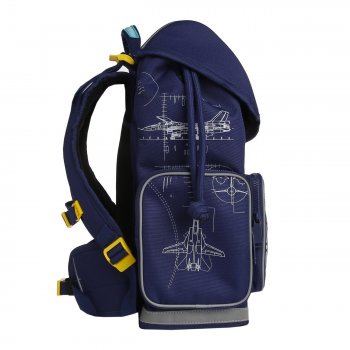 Фото 3 Рюкзак Backpack Ergo Maxx Wingman (синий с принтом) 51821 Jeune Premier ERX 20152