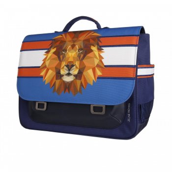 Фото 2 Портфель Jeune Premier It Bag Midi Lion Head (синий с головой льва) 51823 Jeune Premier ITD 20118