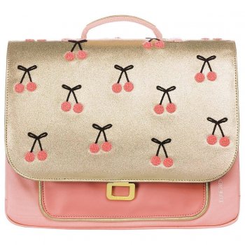 Портфель It Bag Mini Cherry Pompon (золотой с вишенками) 51833 Jeune Premier ITN 20127 