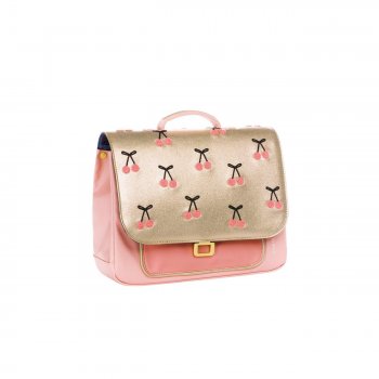 Фото 2 Портфель It Bag Mini Cherry Pompon (золотой с вишенками) 51833 Jeune Premier ITN 20127