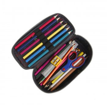 Фото 3 Пенал Pencil Box Lady Gadget Blue (темно-синий с принтом) 51844 Jeune Premier PB 020158