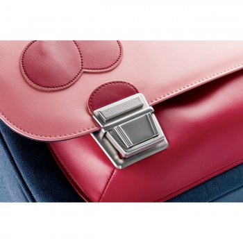 Фото 5 Портфель Signature bag Midi Cherry Pink (красный) 54669 Jeune Premier SDD 20137