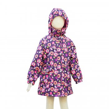 Пальто Rosie (фиолетовый с птичками) 21997 Kerry K15035 6170 