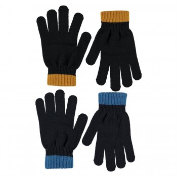 Набор из 2 пар перчаток Kello Dark Navy (синий) 57875 Molo 7W20S203 2693 