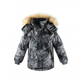 Куртка Reima зимняя Reimatec Niisi (черный с принтом) 55133 Reima 521643 9993 