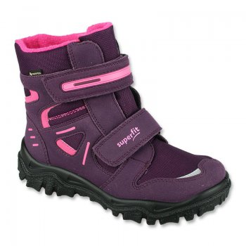 Ботинки Husky (темно-фиолетовый  с розовым) 50053 Superfit 5-09080-90 