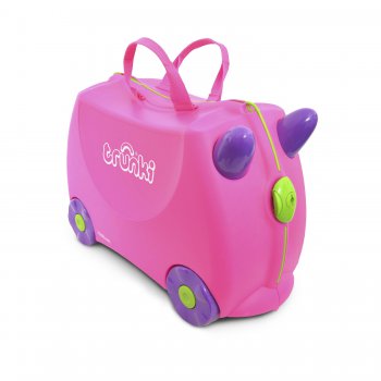 Trunki Чемодан на колесиках Trixie (розовый)