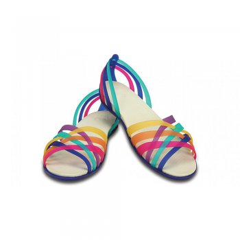 Фото 3 Туфли Huarache Flat (разноцветный) 24568 Crocs 14121-95P
