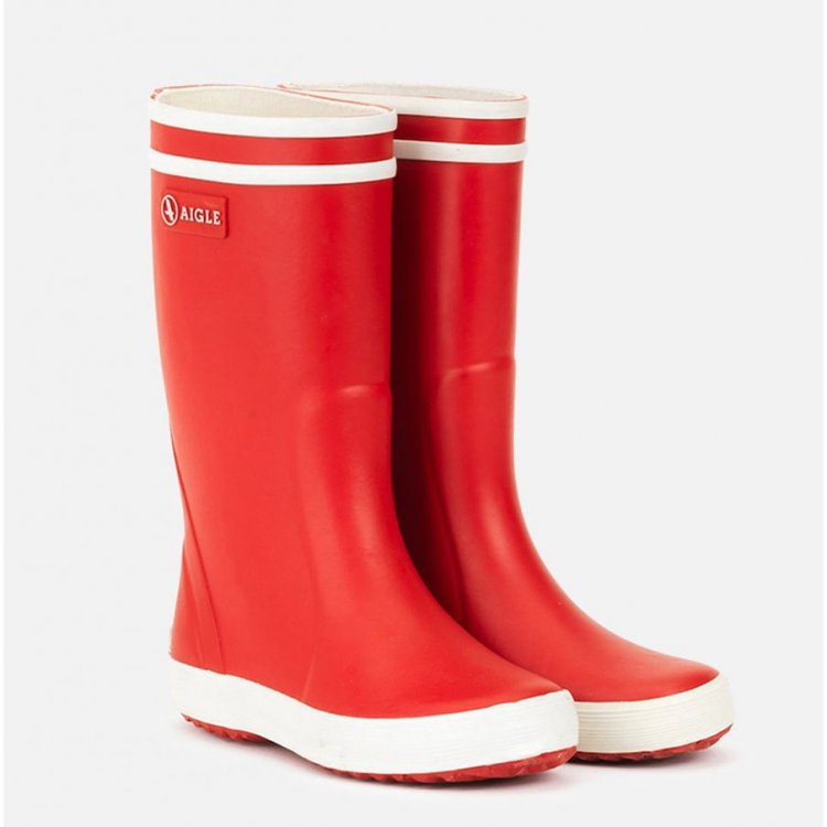 Aigle Резиновые сапоги LOLLY POP (красный)