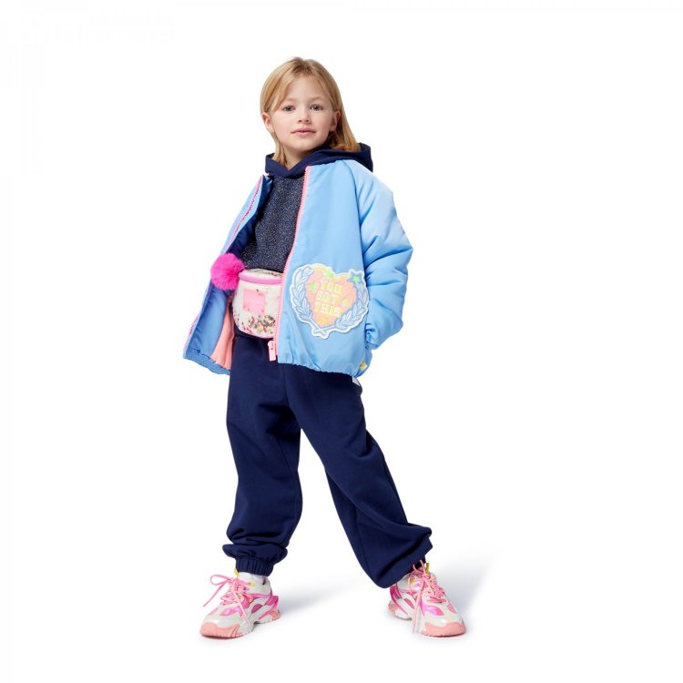 Фото 4 Толстовка (темно-синий) 134839 Billieblush U21385-85T