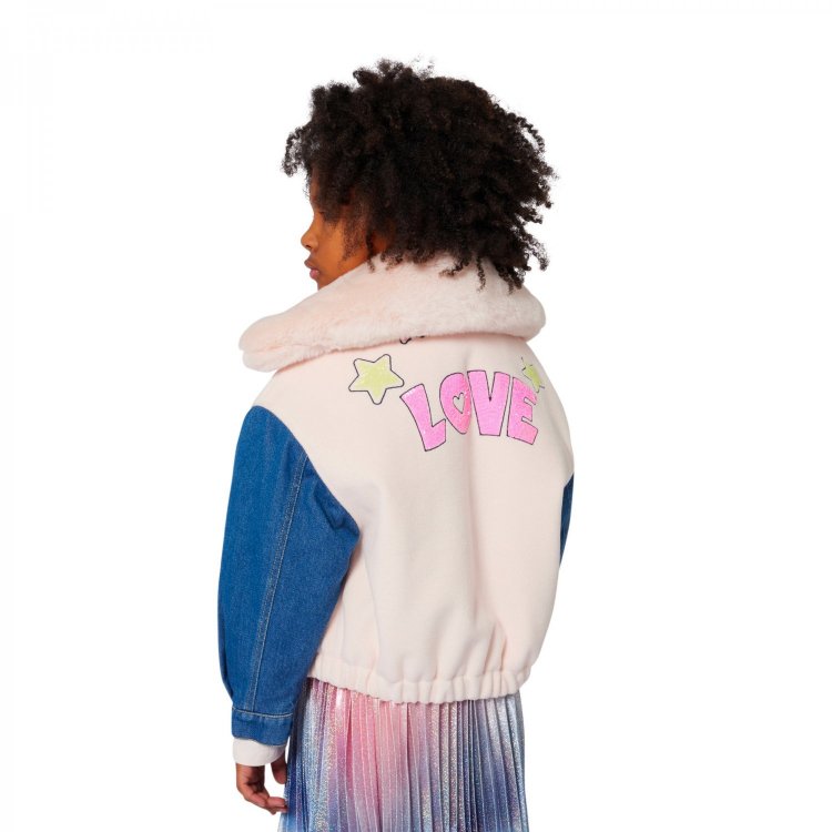 Фото 4 Куртка Billieblush (светло-розовый) 134862 Billieblush U21599-47V