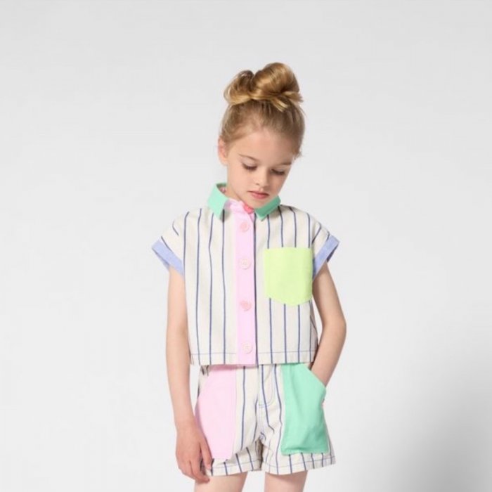 Блузка (разноцветный)