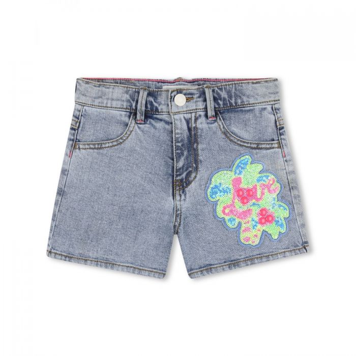 Шорты джинсовые (голубой)