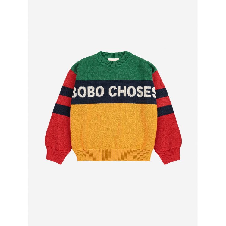 Джемпер (разноцветный) 134983 Bobo Choses B225AC109-991 