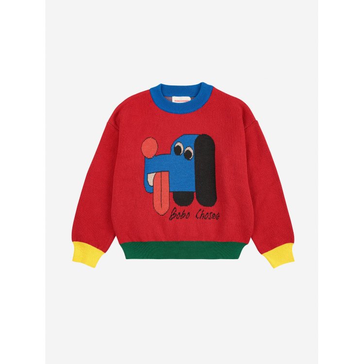 Джемпер (красный) 134970 Bobo Choses B225AC111-611 