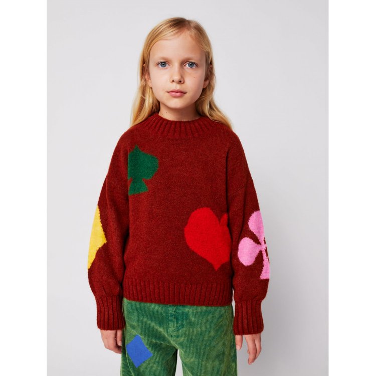 Bobo Choses Джемпер (бордовый)