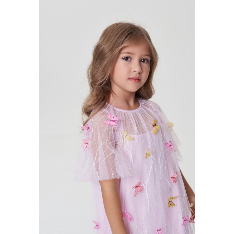 Фото 7 Платье из фактурной ткани (розовый) 117544 Choupette 70 118