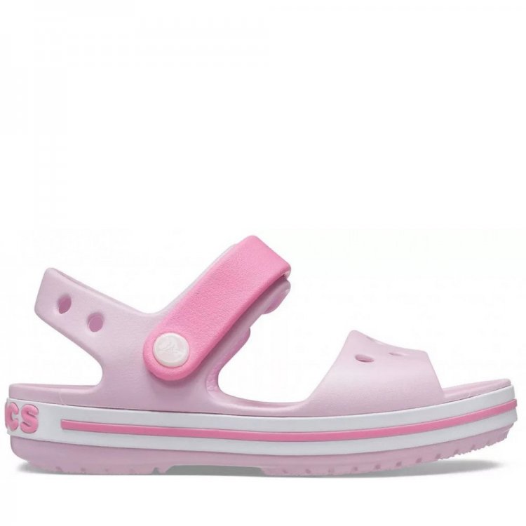 Фото 5 Crocband Sandal Kids (розовый) 119082 Crocs 12856-6GD